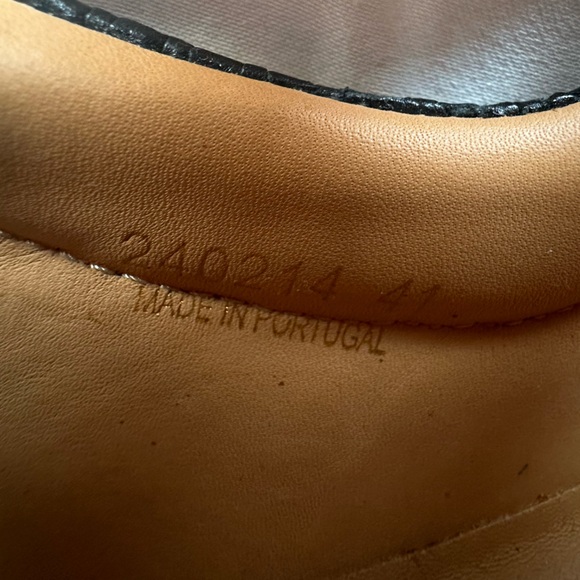 Russell & Brumley Black lace up sneakers | SZ 41 (10) - Picture 4 of 5